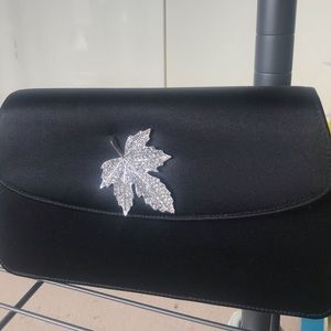 Kenneth Jay Lane Black Clutch